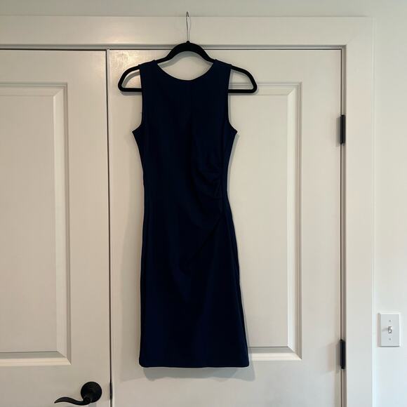 Kenneth Cole NY Women's Bodycon Pencil Dress Dark Navy Professional‎ Size 2 - Picture 1 of 9